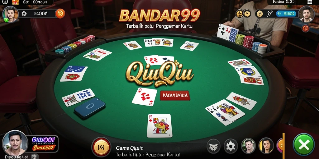 Screenshot utama menampilkan gameplay QiuQiu yang seru.