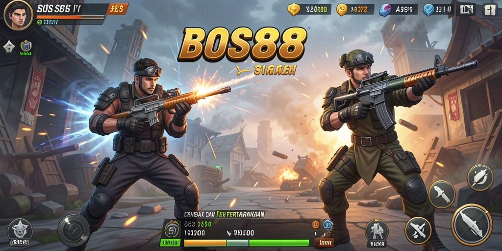 Gameplay mendebarkan dari BOS88 yang penuh aksi dan strategi.