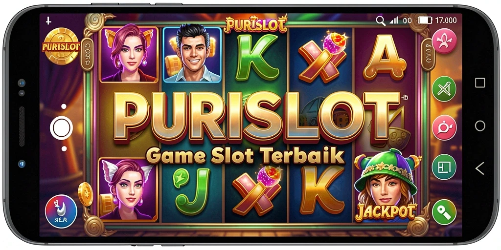 Tampilan gameplay PURISLOT yang menarik dengan berbagai fitur slot.
