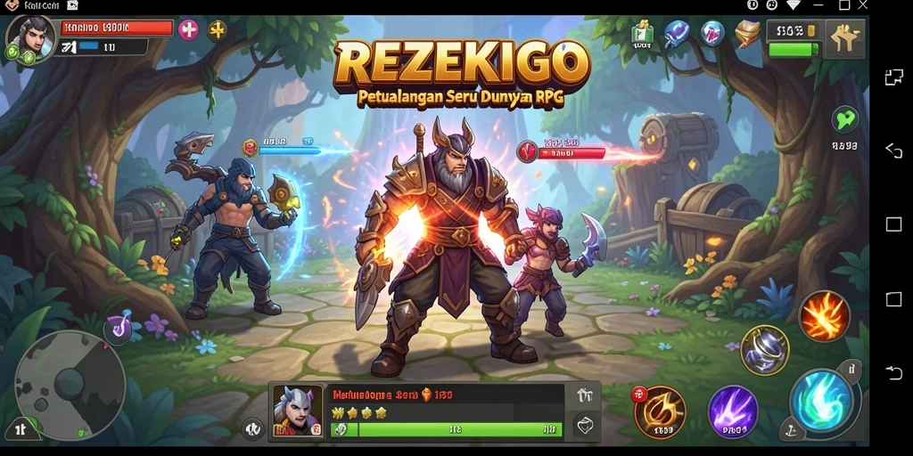Pengalaman bertarung seru dan eksplorasi dalam REZEKIGO.