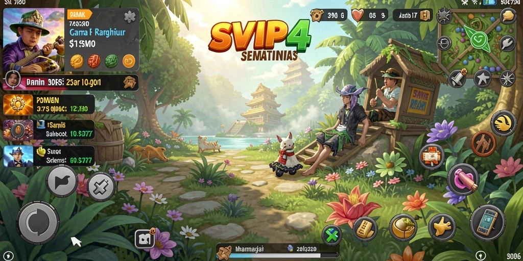 Tangkapan layar gameplay <strong>SVIP4</strong> yang menunjukkan keseruan bermain.