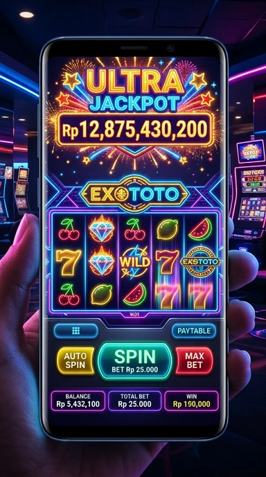 Proses pengunduhan di aplikasi exototo yang cepat dan efisien.